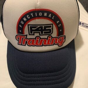 F45 Training Navy and White Cap